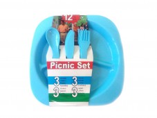 Набор посуды для пикника на 3 персоны PICNIC SET