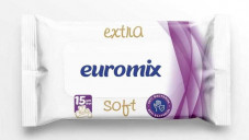 Влажные салфетки Euromix 15 штук