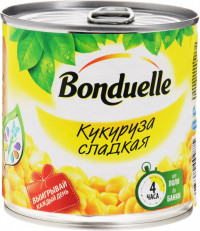 Кукуруза Bonduelle сладкая 425 мл ж/б консервированная