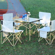 Стол и стулья для пикника, набор из пяти предметов
