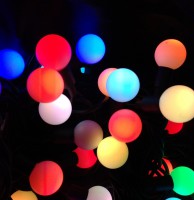 Гирлянда новогодняя светодиодная Шарики 50 LED